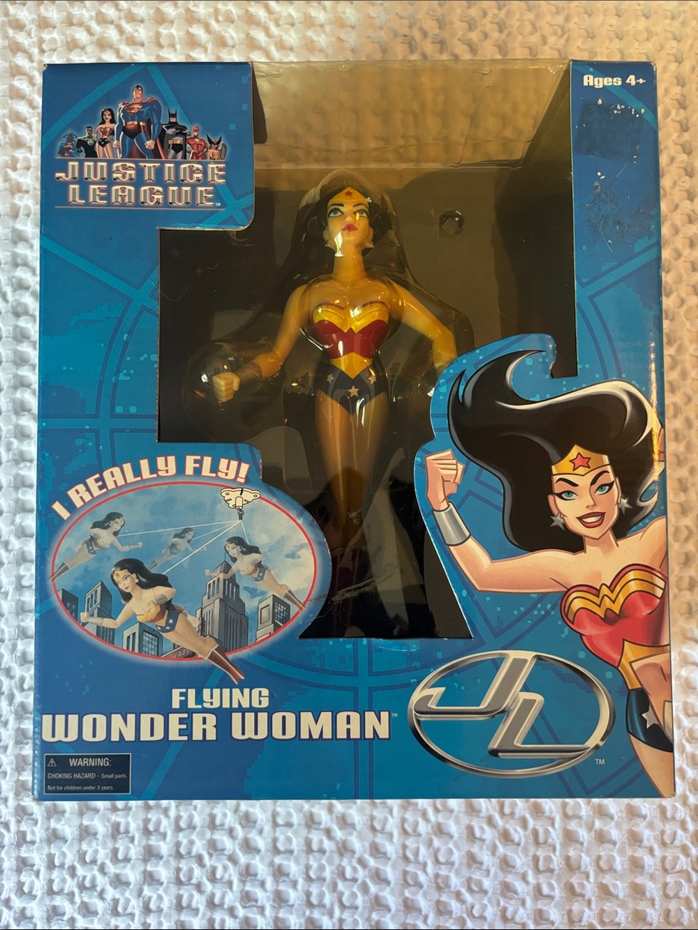Wonder Woman Flying Toy Mint in box.